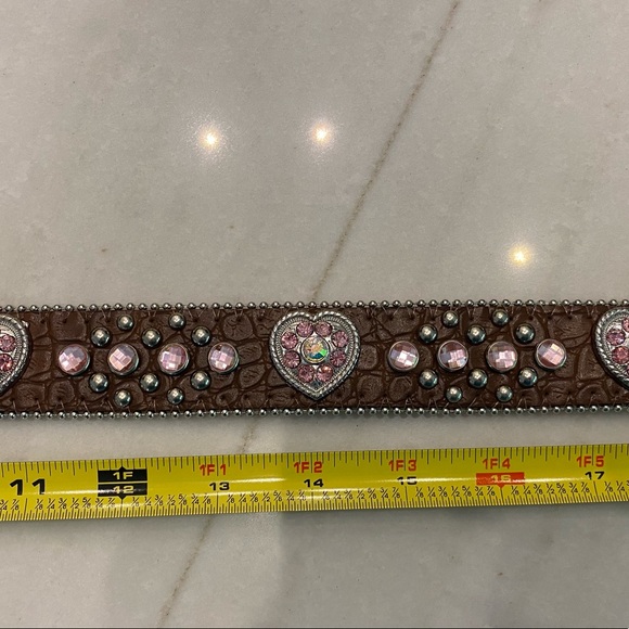Kids Rhinestone Belt - Picture 4 of 5